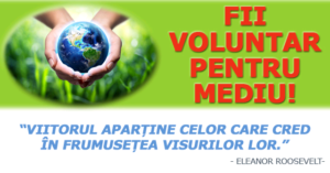 Fii voluntar pentur mediu