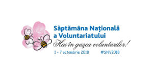 Implicare în Săptămâna Națională a Voluntariatului (SNV) 2018, ediția a XII-a