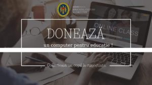 Direcția Învățământ, Tineret și Sport Briceni face apel la toți care pot să doneze un laptop, un calculator sau o tabletă